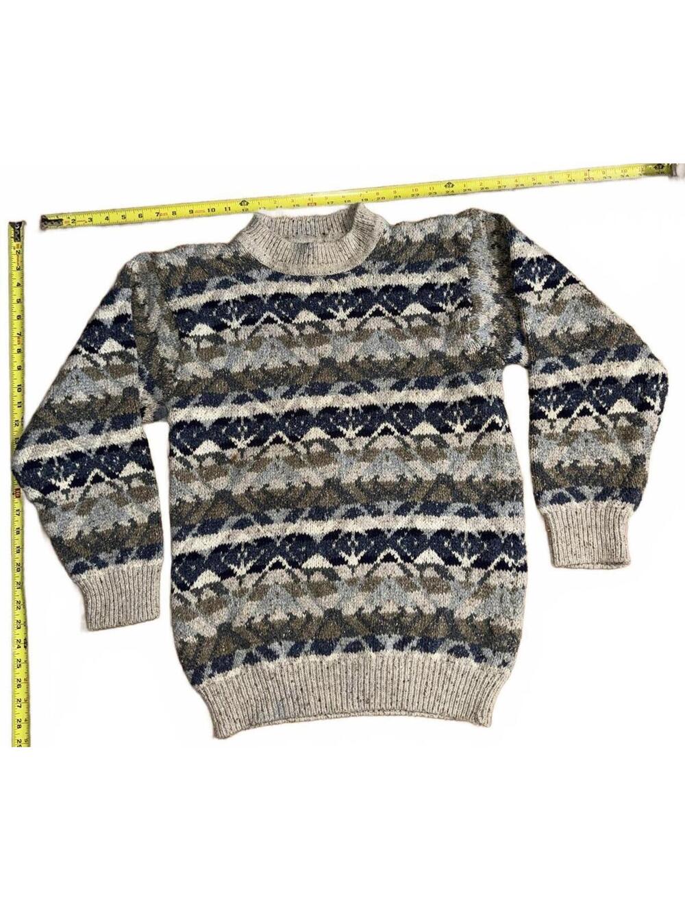 Rare Vintage 80's or 90's Eddie Bauer Men's Wool Blend Sweater